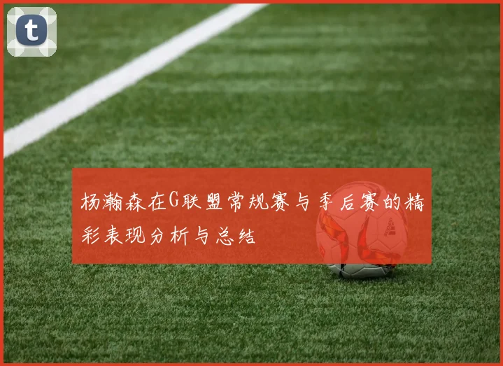 杨瀚森在G联盟常规赛与季后赛的精彩表现分析与总结